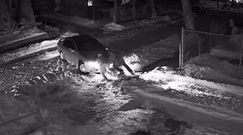 Zakopał się w śniegu. Na pomoc ruszyli przypadkowi świadkowie