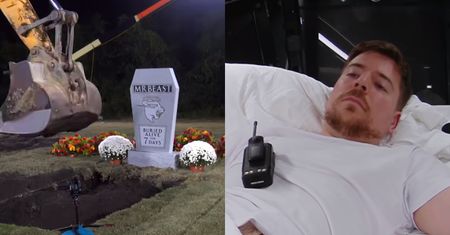 Youtuber MrBeast dał się pogrzebać żywcem! Spędził 7 DNI w trumnie pod ziemią (WIDEO)