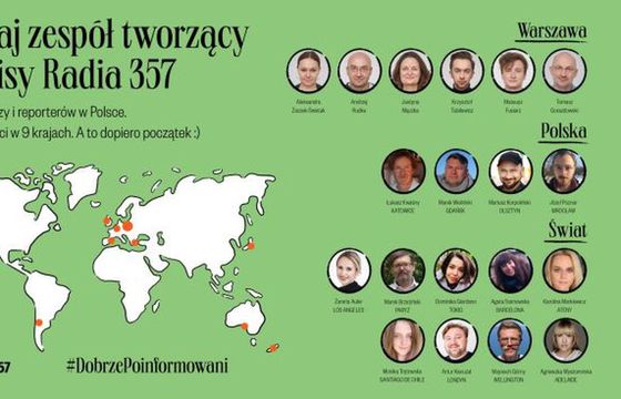 Radio 357 rusza z serwisami, przygotowuje je 19-osobowy zespół