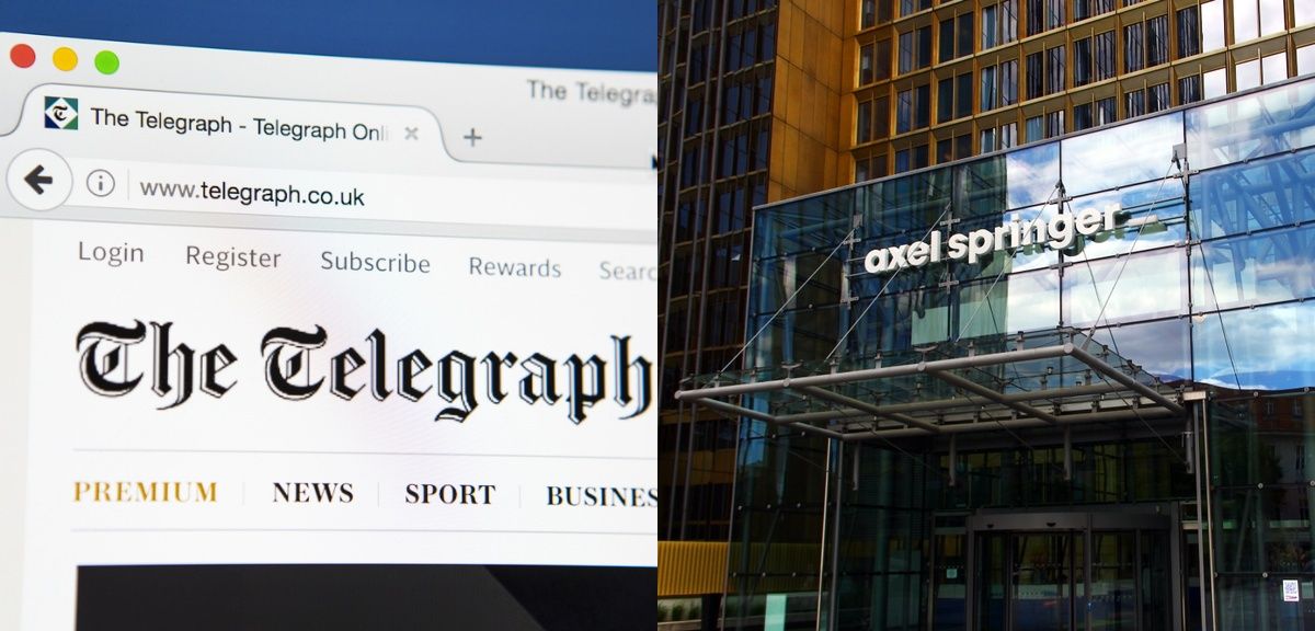 Axel Springer kupił "The Telegraph". Jego teksty trafią do Onetu