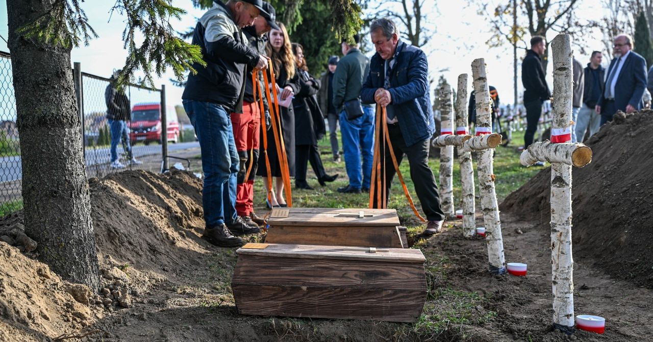 Mościska na Ukrainie: Pochówek żołnierzy Wojska Polskiego poległych w 1939