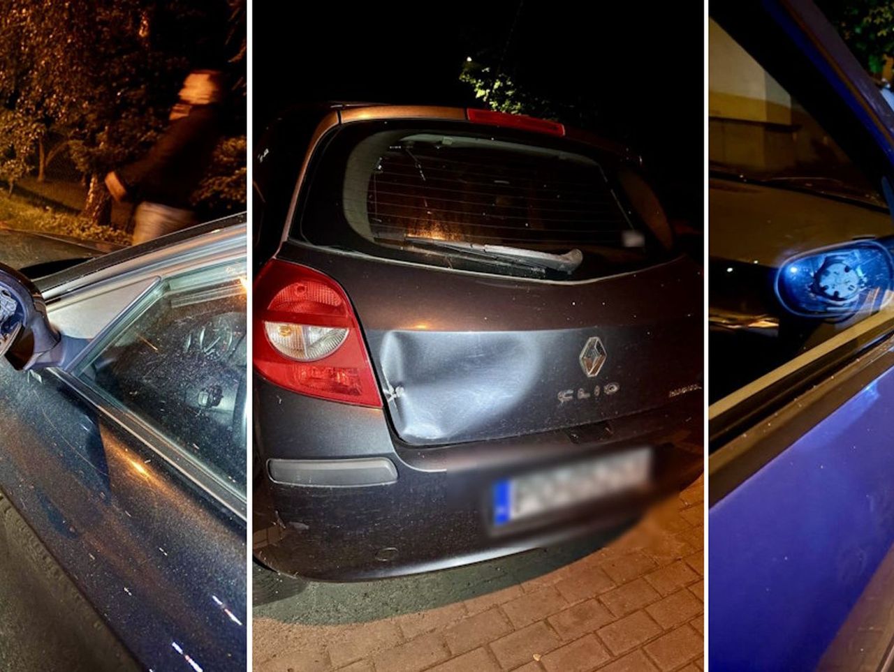 Poznań: 27-latek uszkodził metalową pałką co najmniej 18 aut. Zrobił to bez żadnego powodu