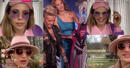 Przełomowy moment w historii polskiego show biznesu: Doda i Justyna Steczkowska gawędzą na Instagramie o koronawirusowej kwarantannie (WIDEO)