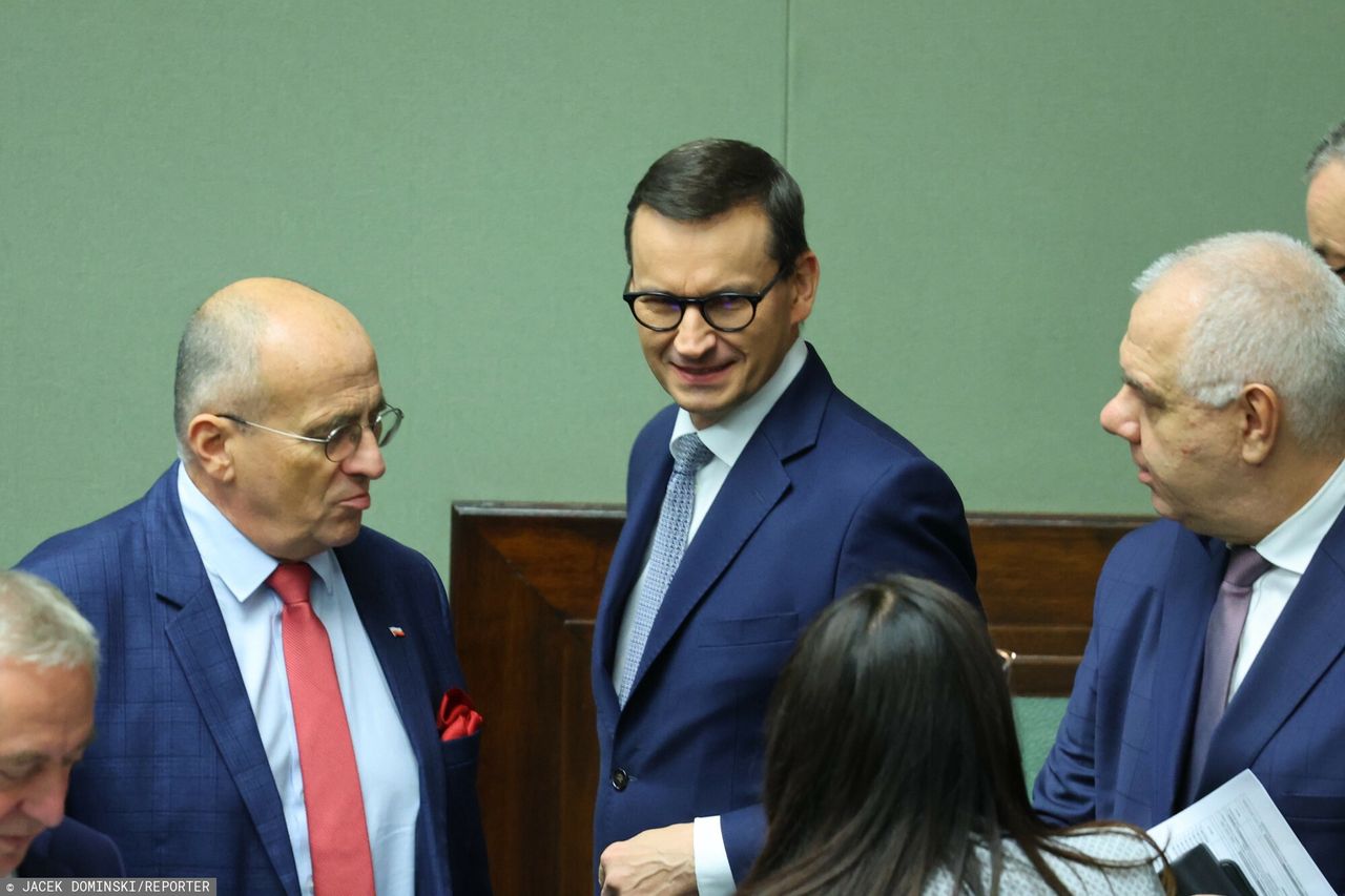 Zbigniew Rau, Mateusz Morawiecki, Jacek Sasin