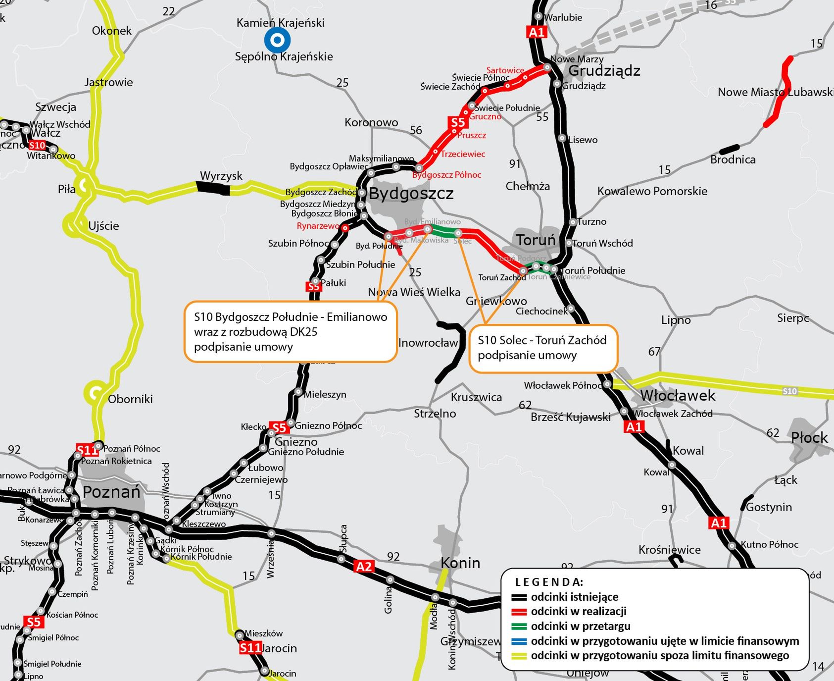 Mapa inwestycji