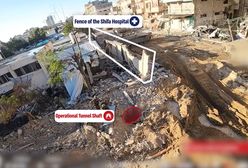 "Nadal nam nie wierzysz?". Tunel pod szpitalem Al-Szifa