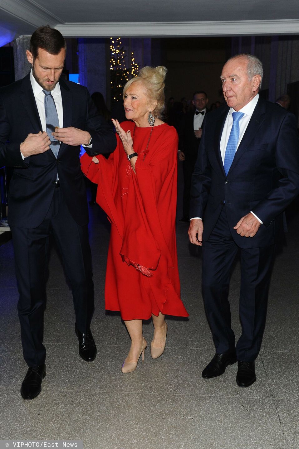 Rodzina Niemczyckich na gali akcji "Cała Polska czyta dzieciom"