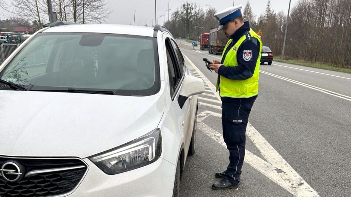 Kontrola policji - zdjęcie ilustracyjne