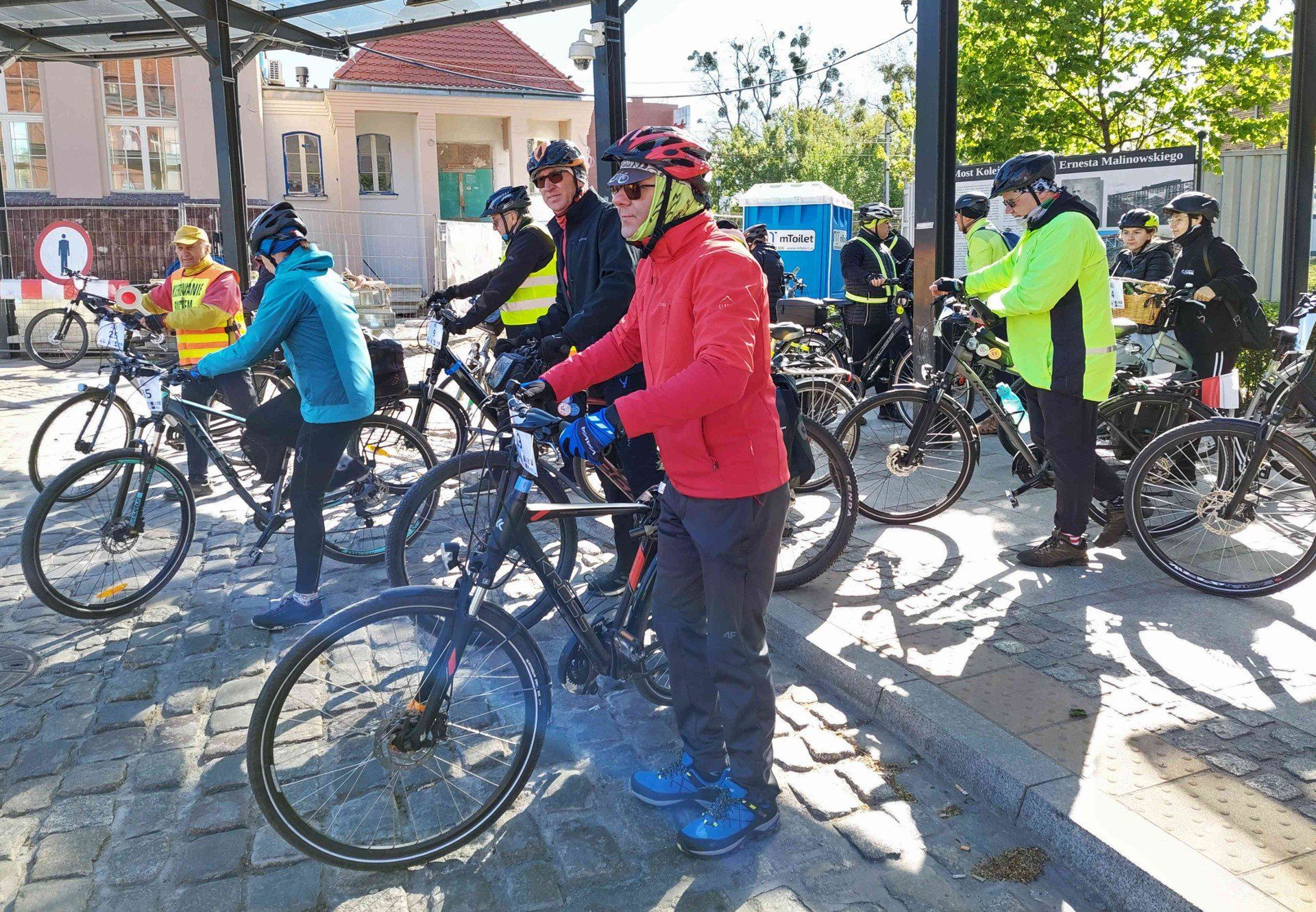 III Rajd Rowerowy Szlakiem Toruńskich Murali z udziałem rowerzystów z Kruszwicy i Inowrocławia
