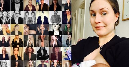 Internauci stają w obronie premier Finlandii, która zapozowała BEZ STANIKA: "Broszki gorszą bardziej!"