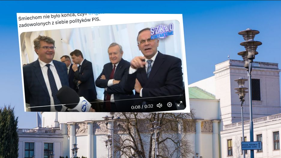Reporterka tvn24 próbowała zadać pytanie