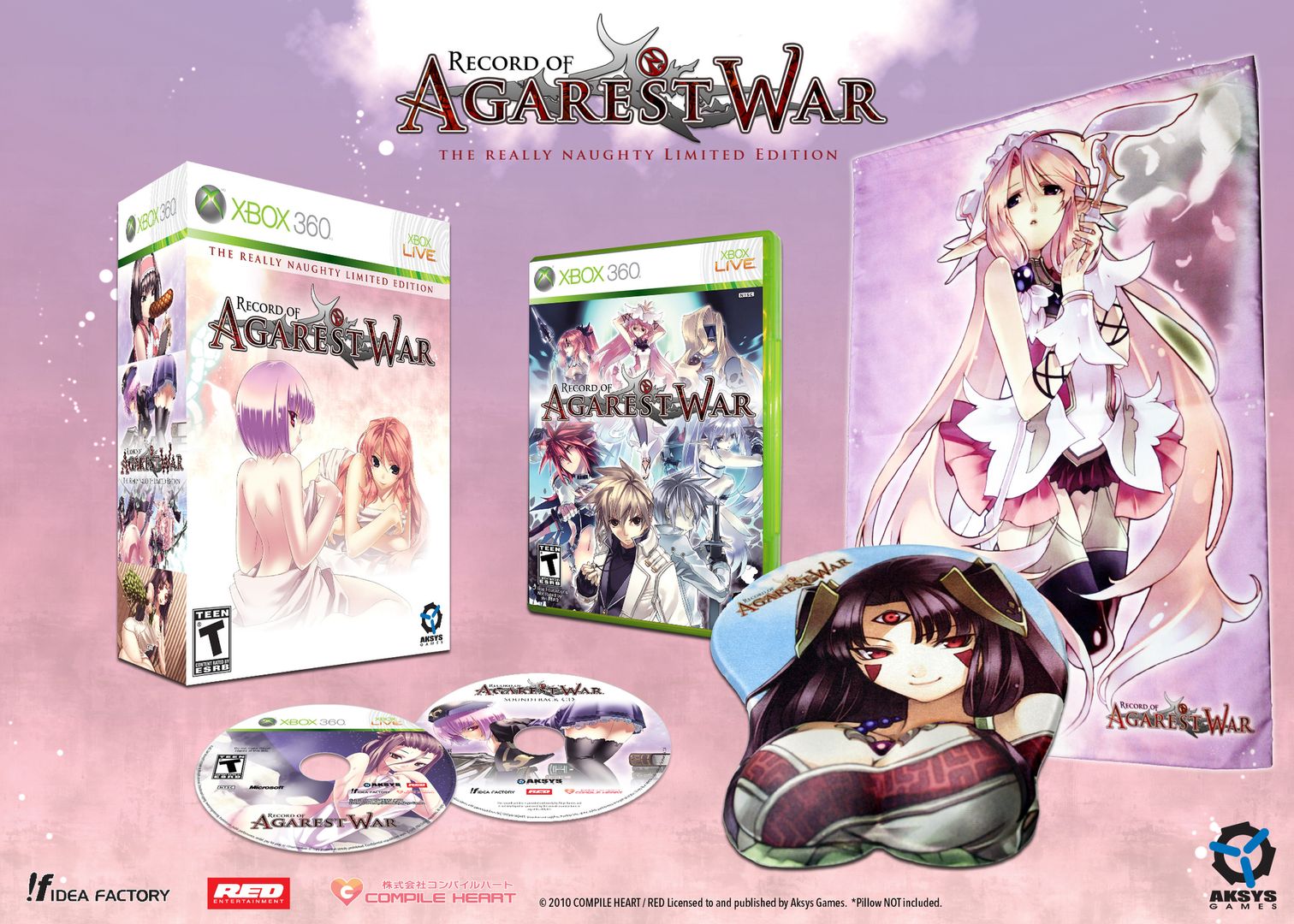 Limitowana edycja Record of Agarest War dla samotnych mężczyzn