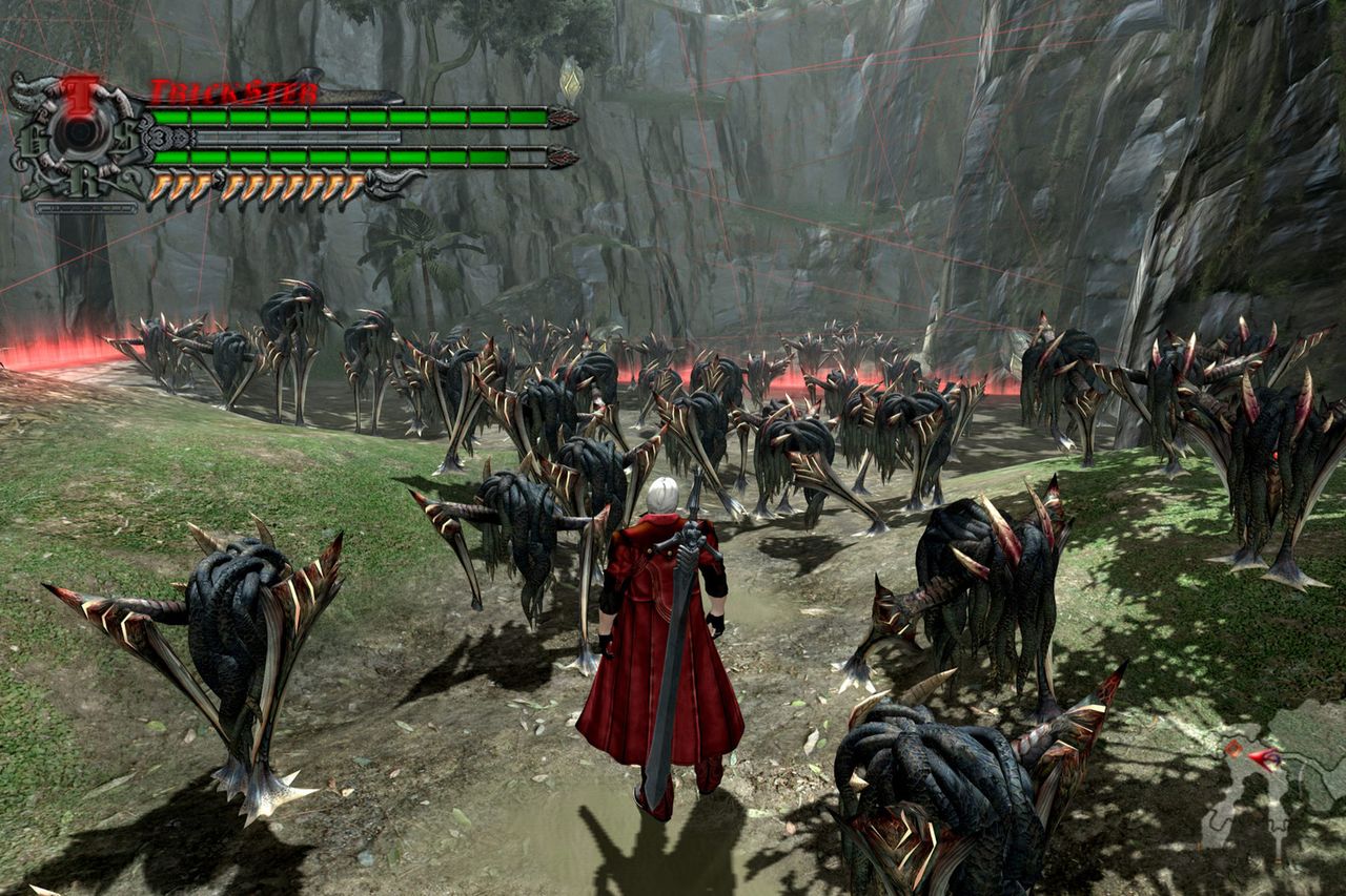 Devil May Cry 4 - jedna z gier dostępnych na kiermaszu