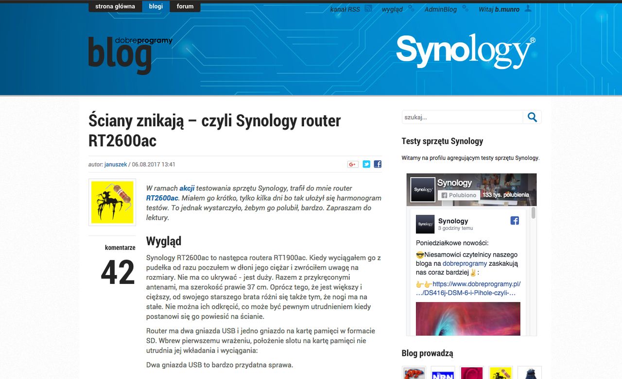Z wszystkimi wpisami konkursowymi możecie zapoznać się na blogu Synology.