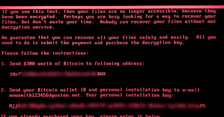Atak ransomware: ofiary pozbawione możliwości odszyfrowania danych