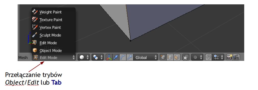 Grafika 3D: Blender, cz. IV — tryb edycji