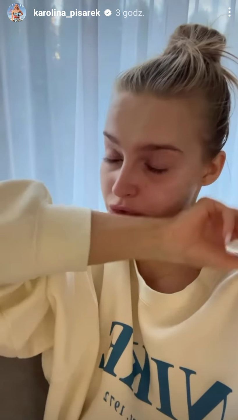 Karolina Pisarek wyszła ze szpitala