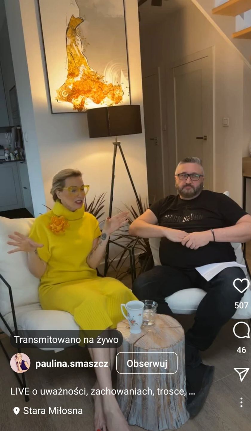 Paulina Smaszcz przeprowadziła wywiad na boso