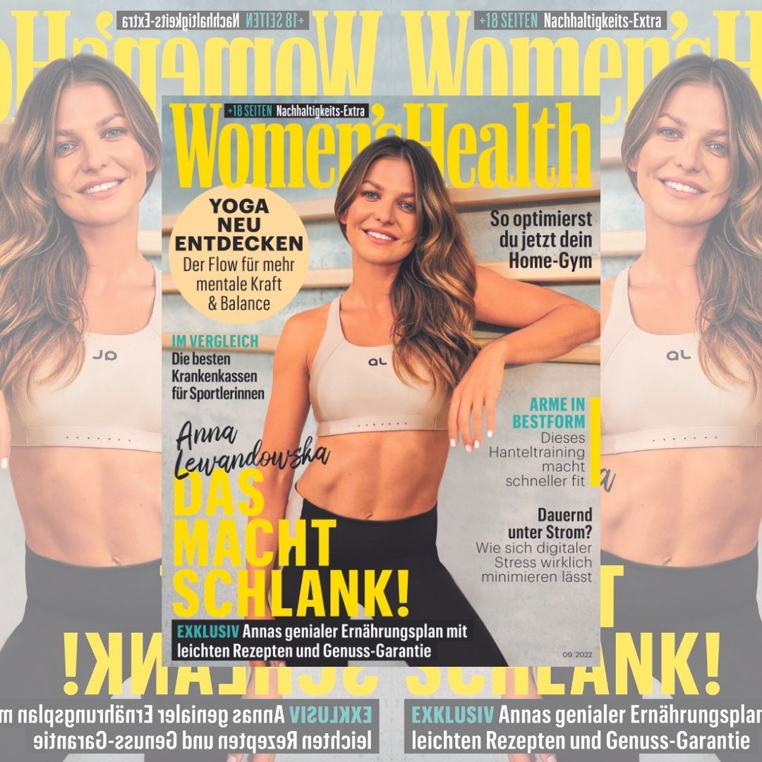 Anna Lewandowska pojawiła się na okładce niemieckiego pisma Women’s Health