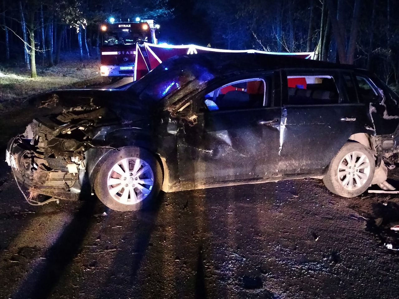Śmiertelny wypadek koło Budzynia