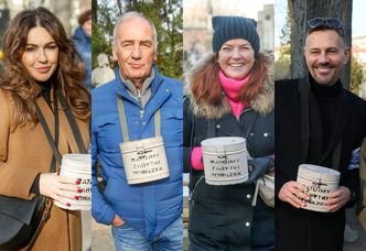 Karol Strasburger, Katarzyna Dowbor, Krzysztof Ibisz z rodziną i inni kwestują na warszawskich Powązkach (ZDJĘCIA)