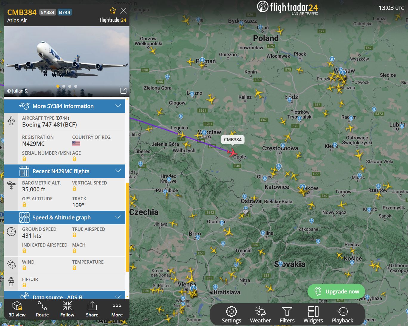 Boeing i Airbus, któe przyleciały do Polski