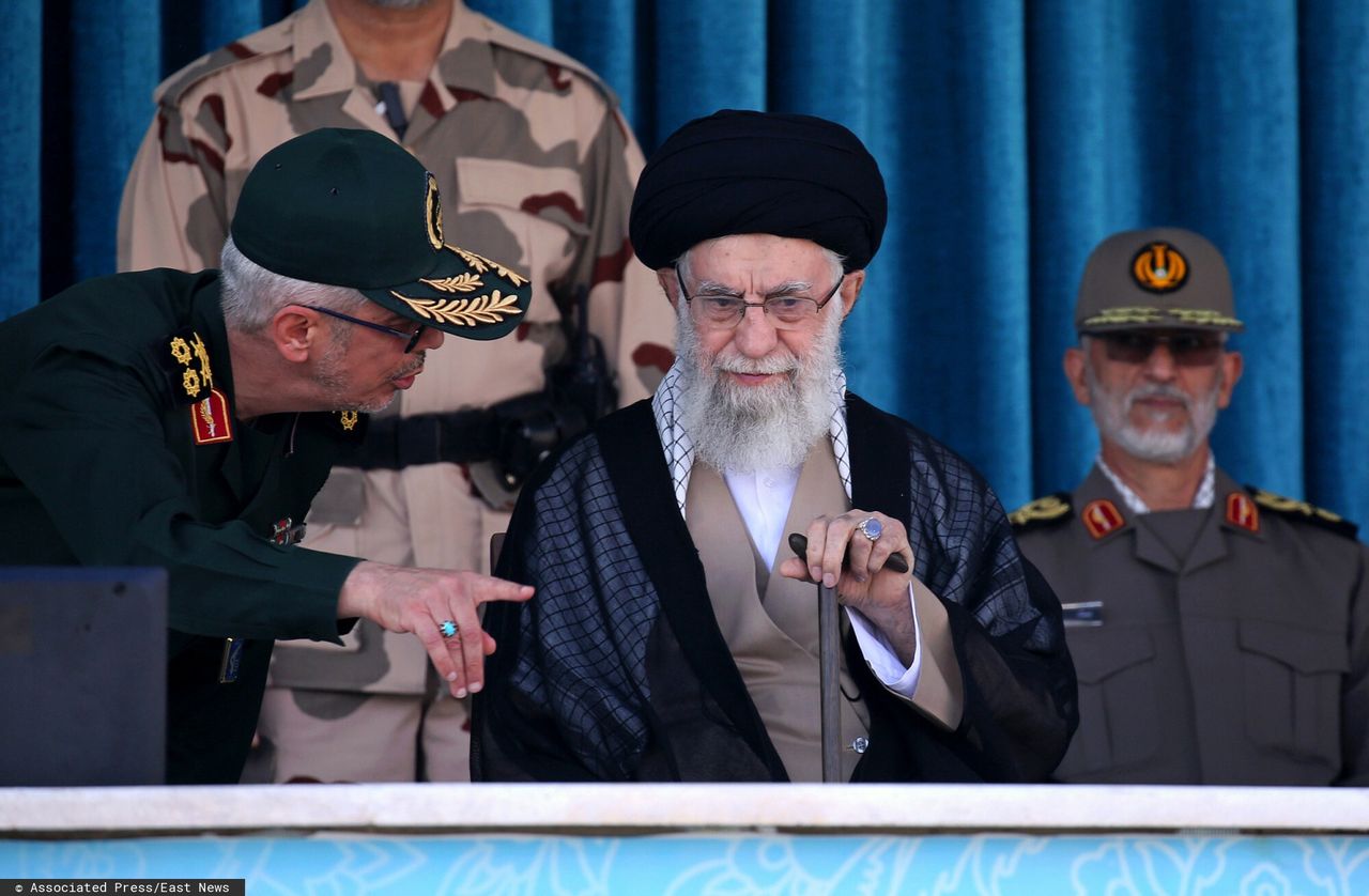 The Supreme Leader of Iran, Ayatollah Ali Khamenei.