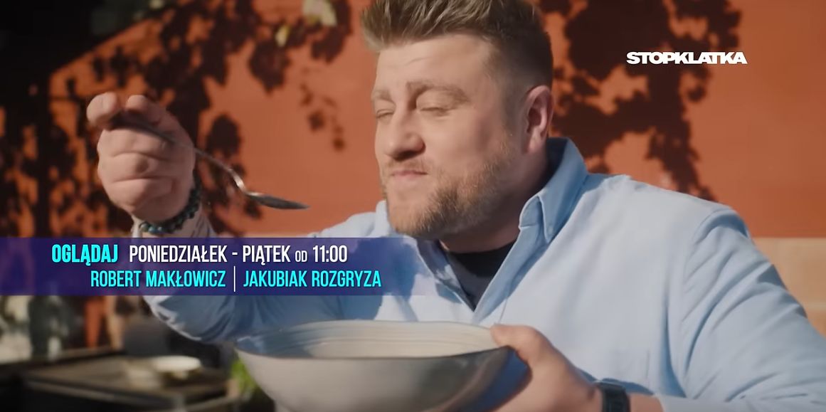 Tomasz Jakubiak w kampanii reklamowej Stopklatki