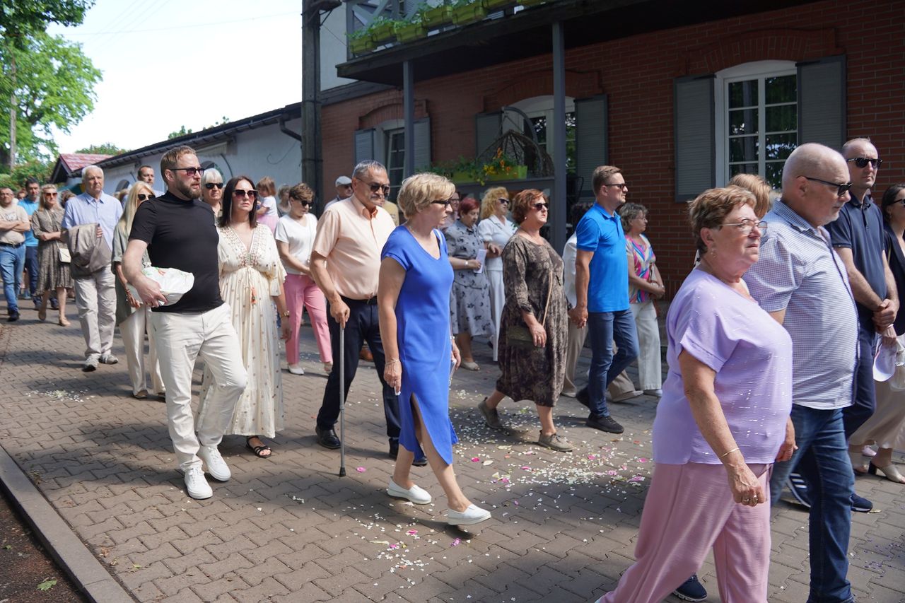 Boże Ciało, Procesja Parafia pw.  Św Rafała Kalinowskiego w Pile