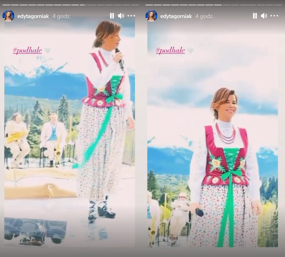 Edyta Górniak zaśpiewała dla papieża