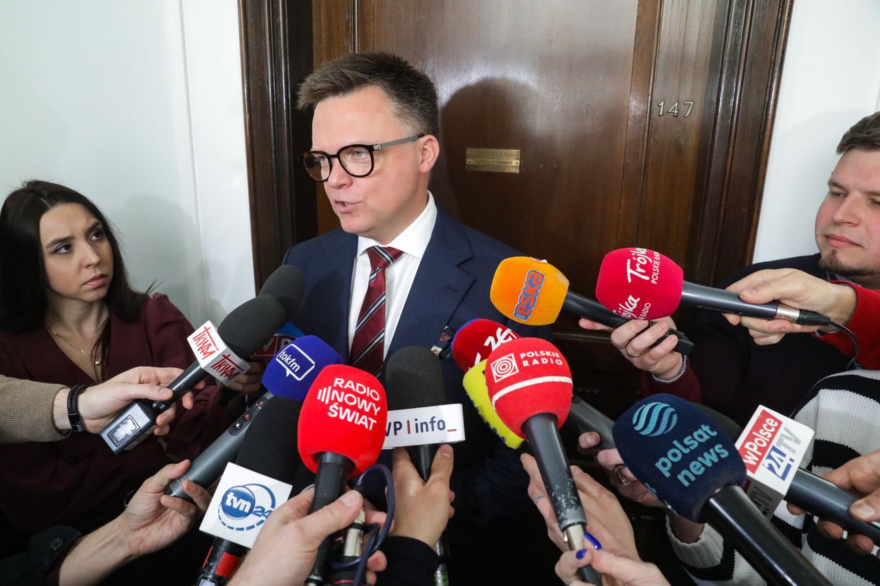 Hołownia o sporze w Polsce 2050. "Niekończąca się telenowela"