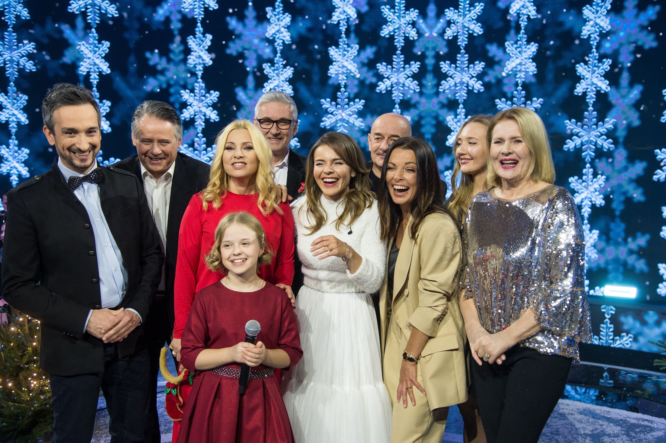 Grażyna Szapołowska z wnuczką w świątecznym odcinku "Szansy na sukces"