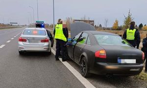 31,5 tys. zł. mandatu dla 22-latka. Ukrainiec nie zatrzymał się do kontroli