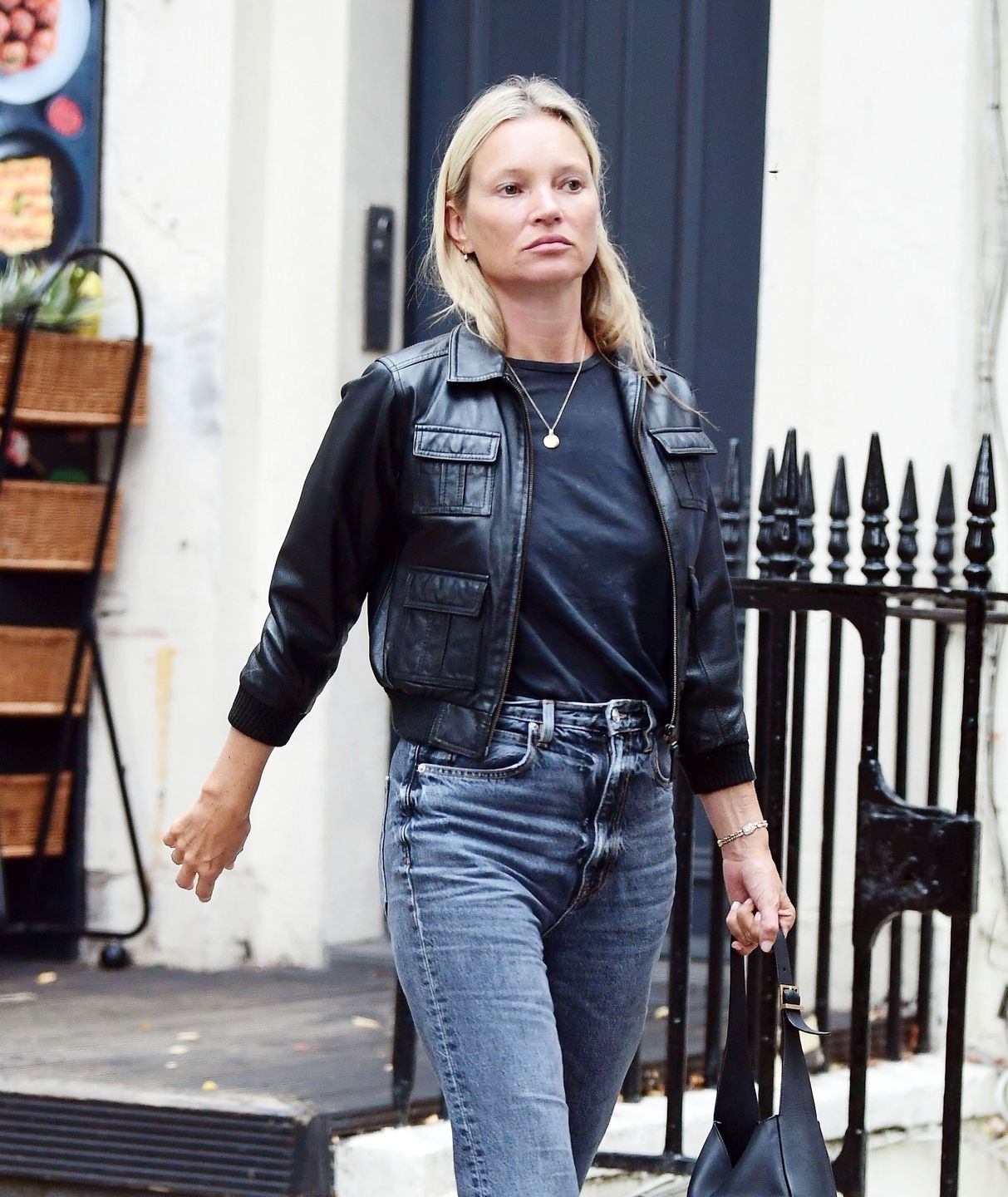 Kate Moss przyłapana bez makijażu