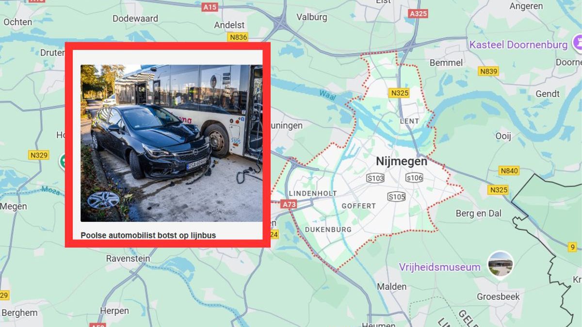 Samochód na polskich tablicach zderzył się z autobusem