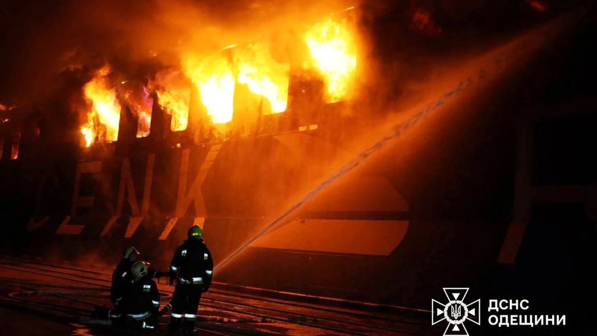 Uderzyli w turecki statek.