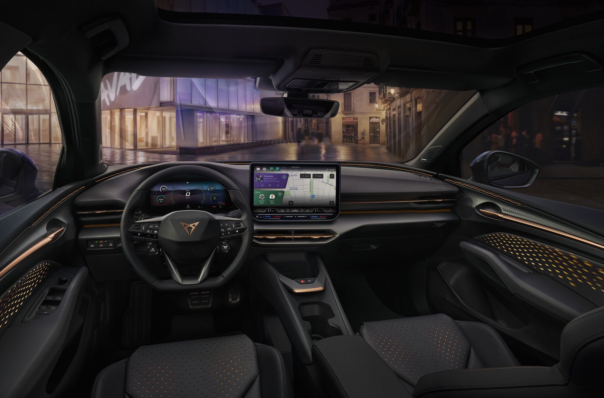 Cupra Raval w kolorze Plasma Iridescent