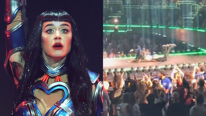 Katy Perry upadła na scenie