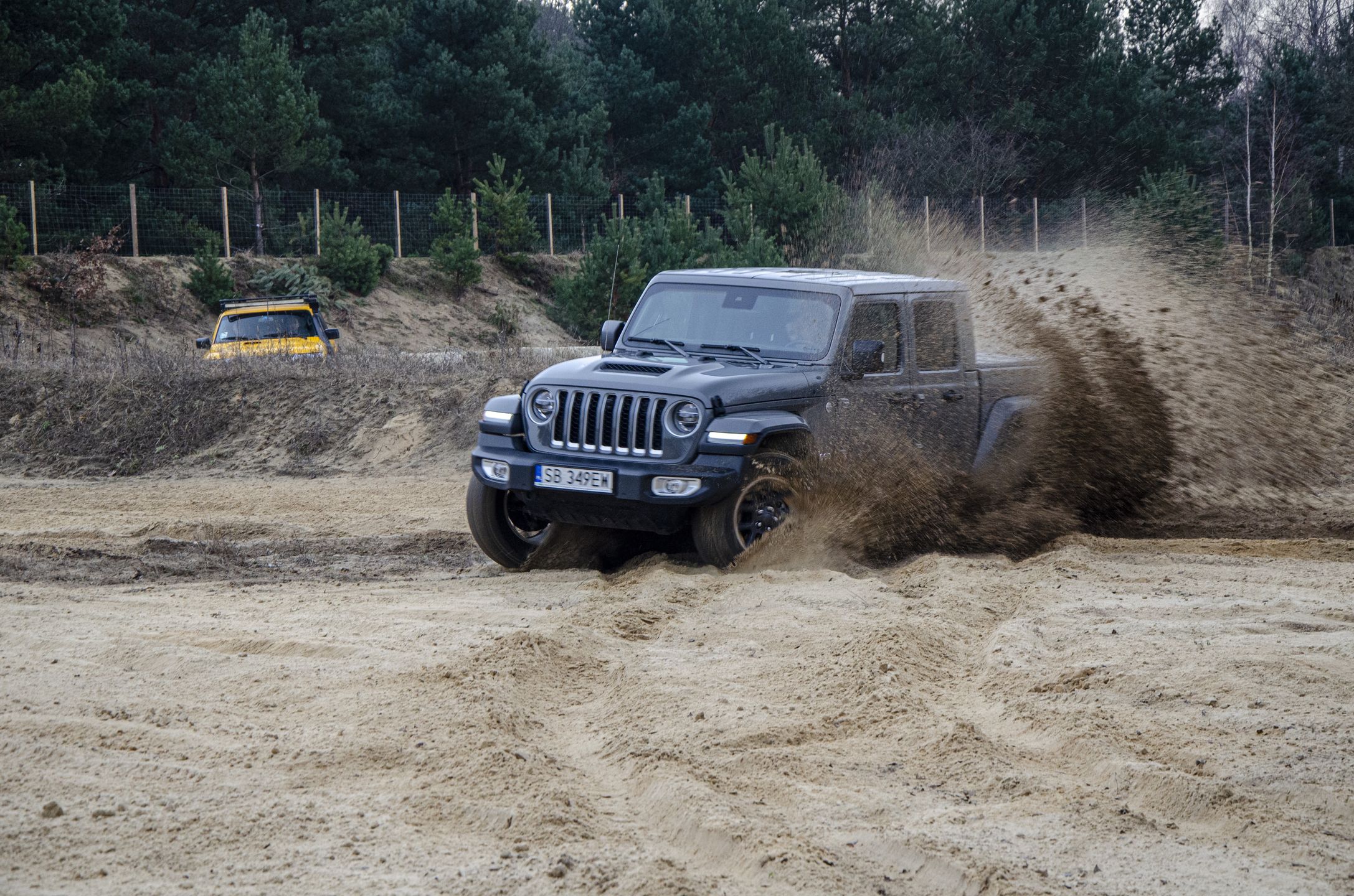 Jeep Gladiator na Poligonie4x4