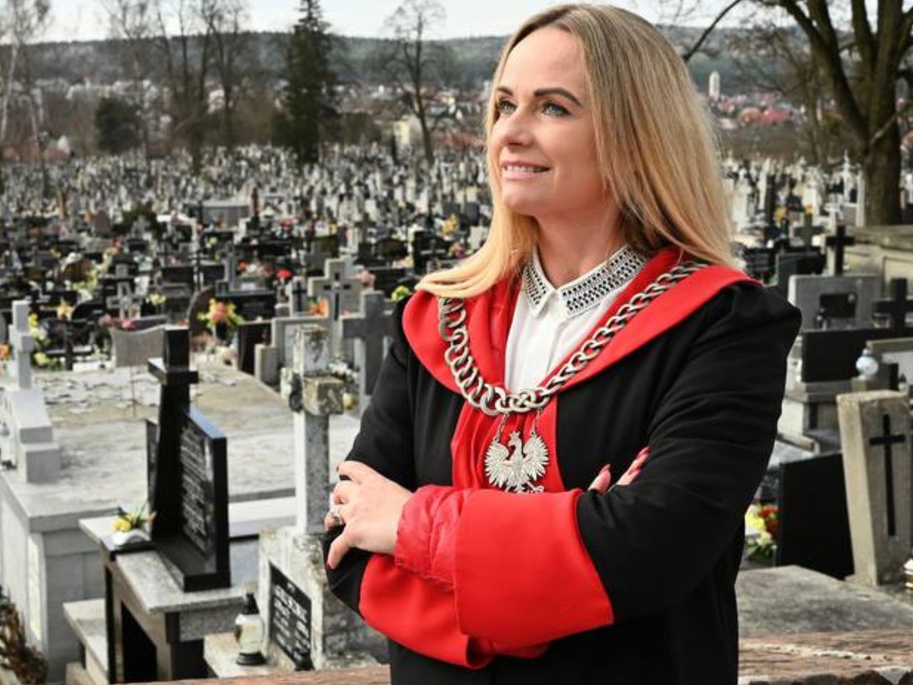 Aneta Dobroch jest mistrzynią ceremonii pogrzebowych od pięciu lat