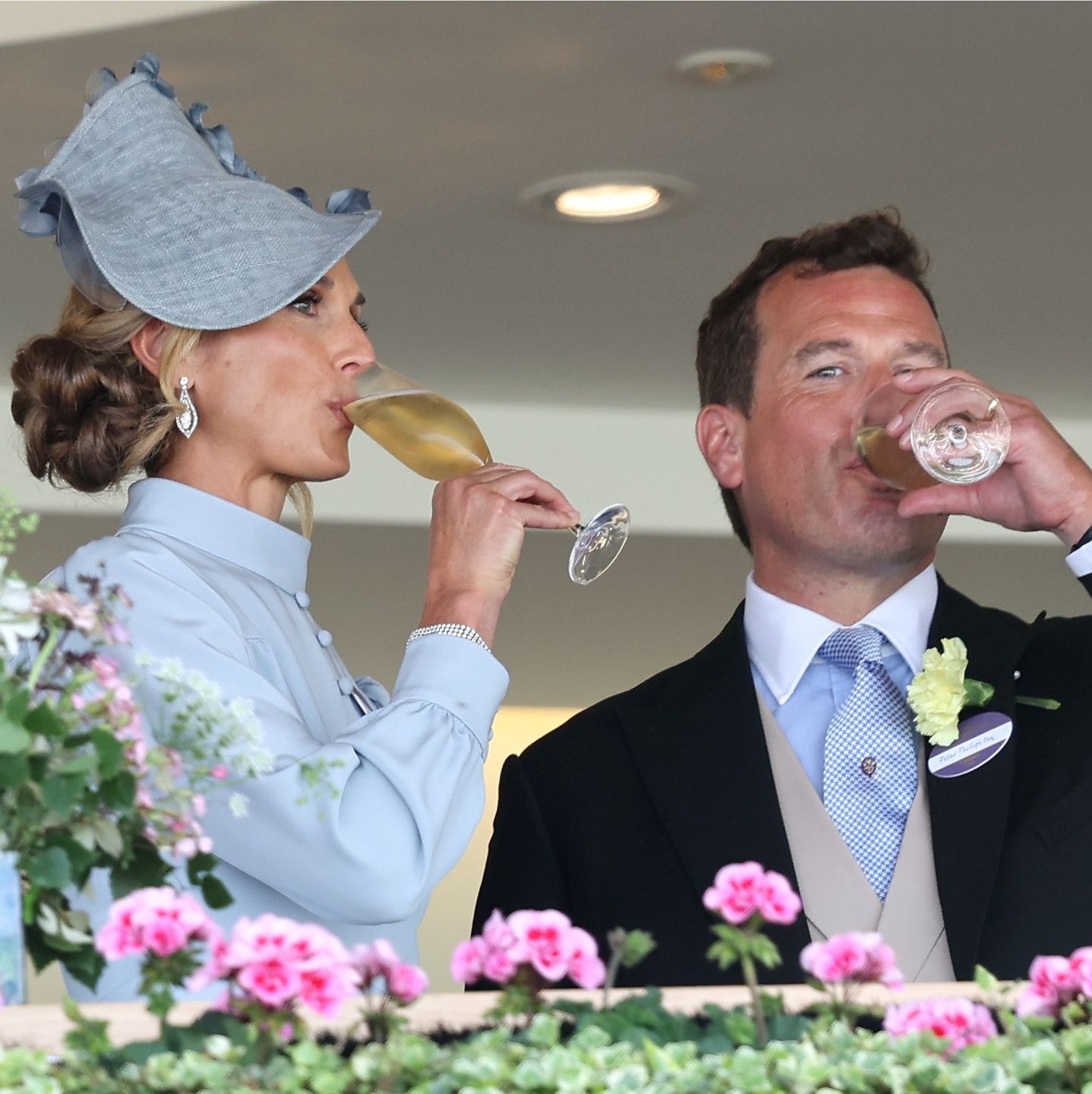 Peter Phillips i Harriet Sperling
