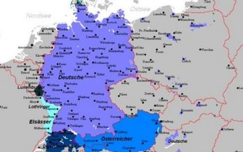 Działacz AfD opublikował mapę. "Jedno państwo". Burza w sieci