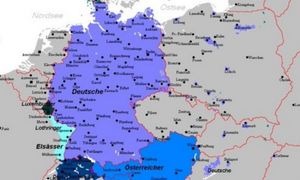 Działacz AfD opublikował mapę. "Jedno państwo". Burza w sieci