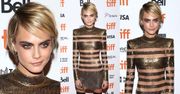 Dawno niewidziana Cara Delevingne chwali się nową fryzurą na ściance