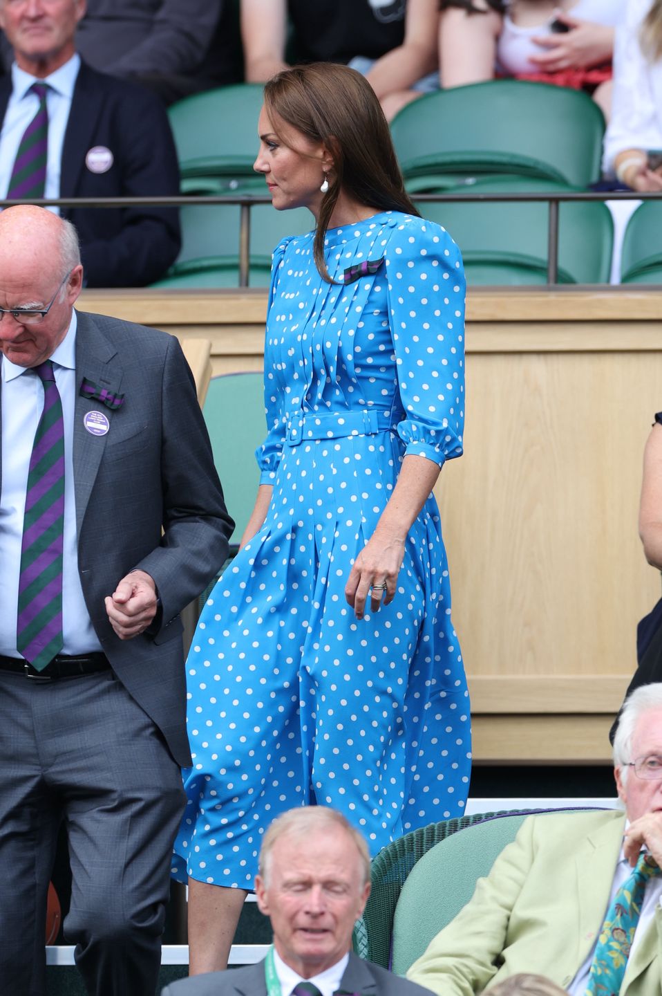 Kate Middleton i książę William na Wimbledonie