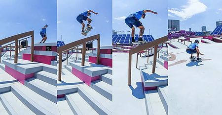 Canon EOS R3, 30 kl./s i skateboarding na Igrzyskach Olimpijskich