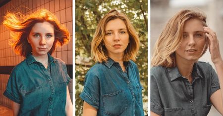 Jedna modelka sfotografowana trzema starymi obiektywami. Który portret wam się bardziej podoba?