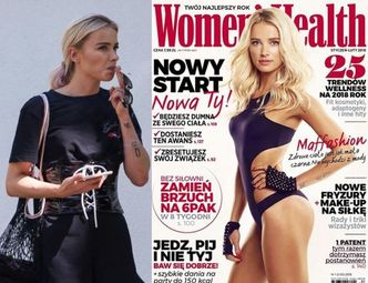 Fanki krytykują Maffashion za okładkę "Women's Health"! "Nie trenujesz, palisz fajki"