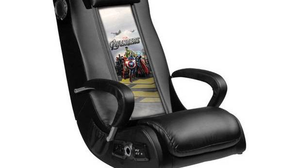 Licencjonowany przez Marvela fotel dla gracza. Do tego zestaw audio i superbohater 1