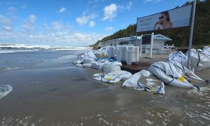 Obraz po huraganie na Mierzei Wiślanej. "Nie uratujemy Kątów…"